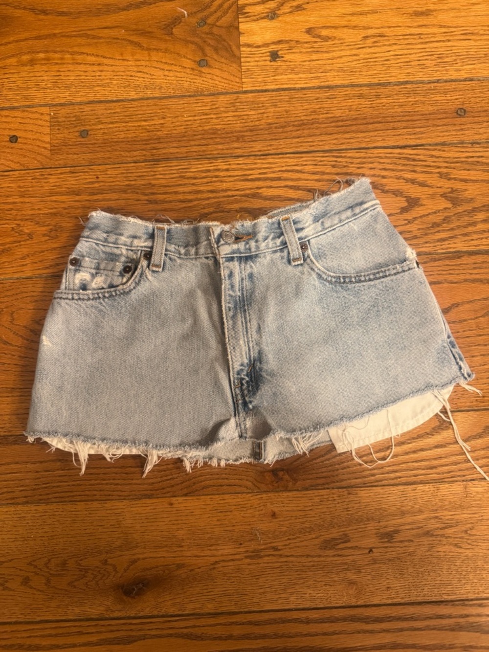Light Blue Denim Levi skirt